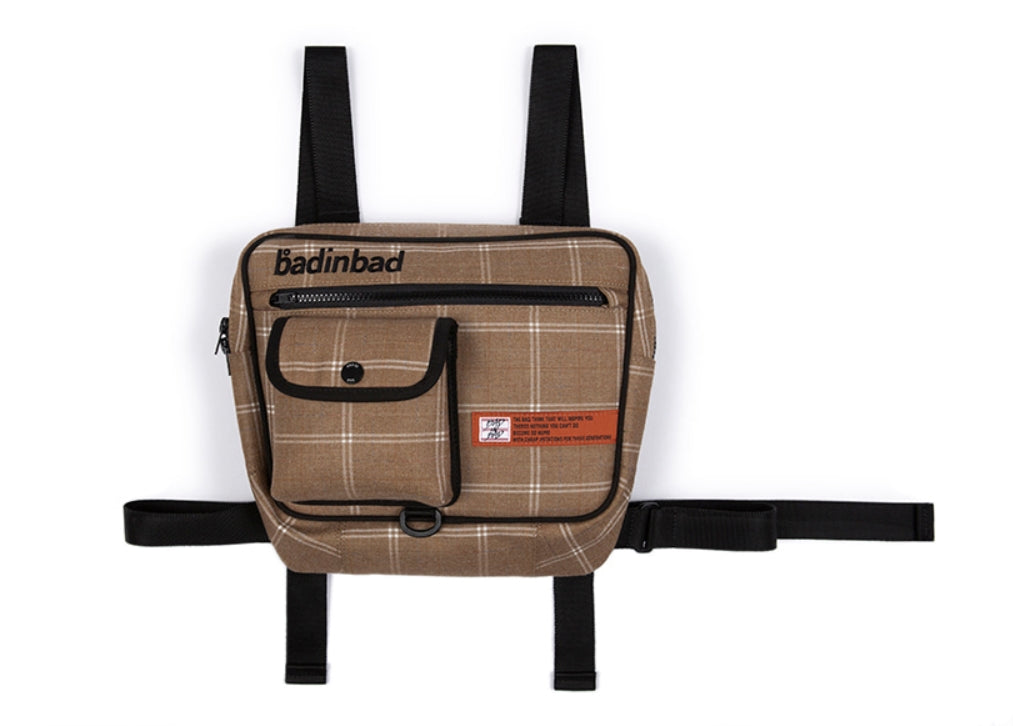 ベドインベド(BADINBAD) CHEST FRONT BAG_BROWN