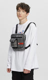 ベドインベド(BADINBAD) CHEST FRONT BAG_GREY