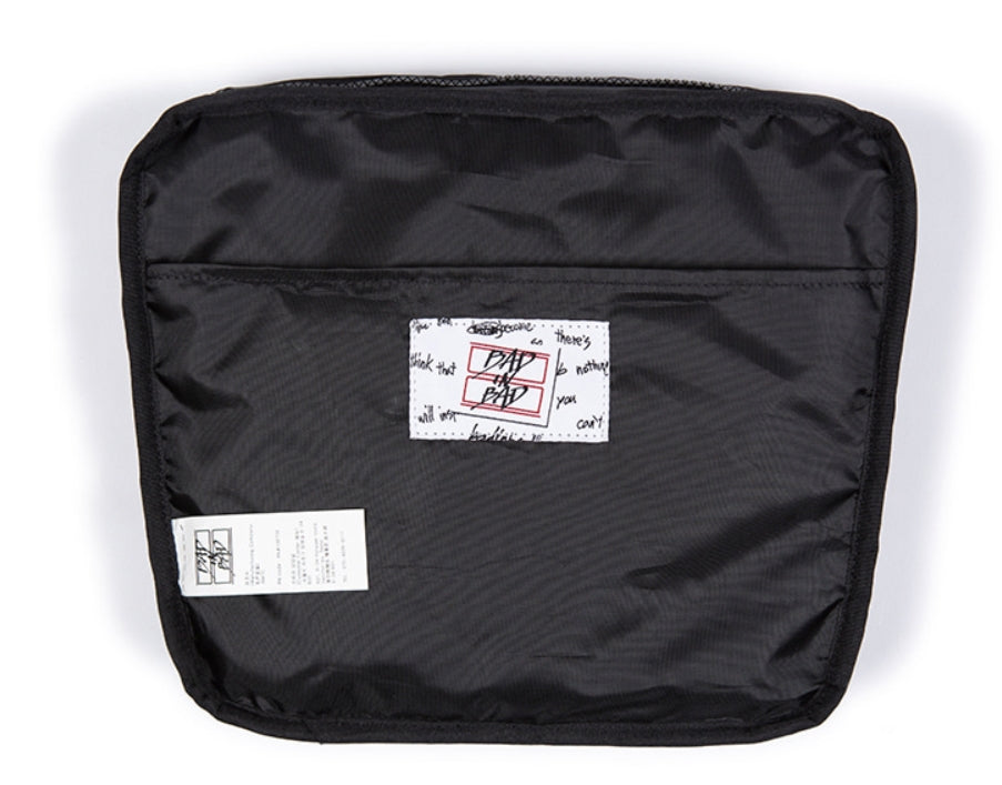 ベドインベド(BADINBAD) CHEST FRONT BAG_GREY