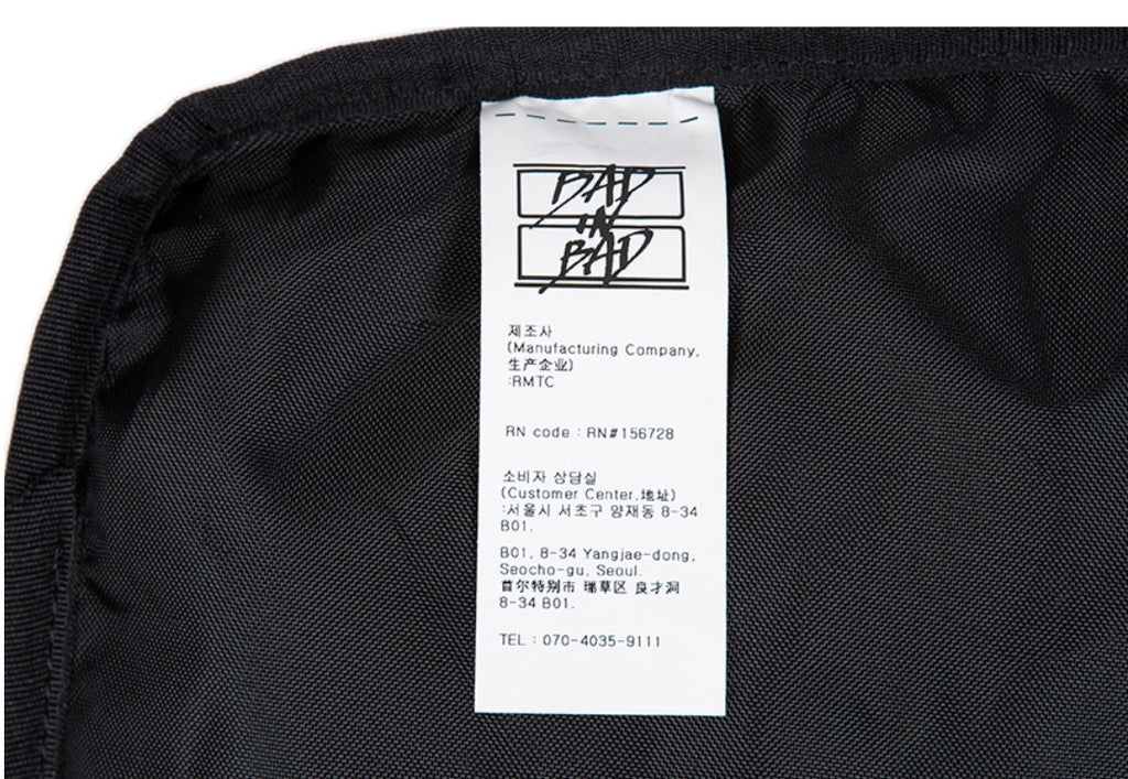 ベドインベド(BADINBAD) CHEST FRONT BAG_GREY