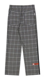 ベドインベド(BADINBAD)  CUT OPEN CHECK PANTS_GREY