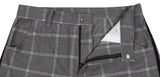 ベドインベド(BADINBAD)  CUT OPEN CHECK PANTS_GREY