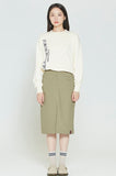 ロマンティッククラウン(ROMANTIC CROWN) MODERN LAUREL LOGO SWEATSHIRT_OATMEAL