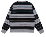 ベドインベド(BADINBAD)   STRIPED KNITTED CARDIGAN_GREY