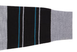 ベドインベド(BADINBAD)   STRIPED KNITTED CARDIGAN_GREY