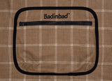 ベドインベド(BADINBAD)  ICONIC CHECK JACKET_BROWN