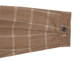 ベドインベド(BADINBAD)  ICONIC CHECK JACKET_BROWN