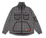 ベドインベド(BADINBAD) ICONIC CHECK JACKET_GREY