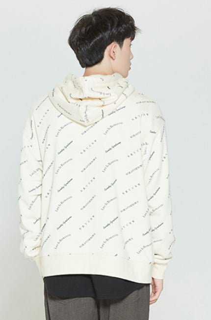 ロマンティッククラウン(ROMANTIC CROWN) SPONSOR BOARD HOODIE_OATMEAL