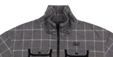 ベドインベド(BADINBAD) ICONIC CHECK JACKET_GREY