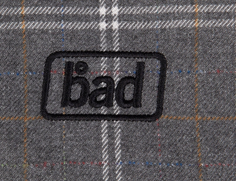 ベドインベド(BADINBAD) ICONIC CHECK JACKET_GREY