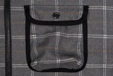 ベドインベド(BADINBAD) ICONIC CHECK JACKET_GREY