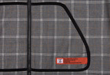 ベドインベド(BADINBAD) ICONIC CHECK JACKET_GREY