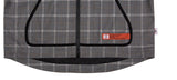 ベドインベド(BADINBAD) ICONIC CHECK JACKET_GREY