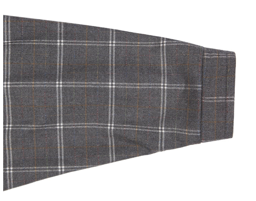 ベドインベド(BADINBAD) ICONIC CHECK JACKET_GREY