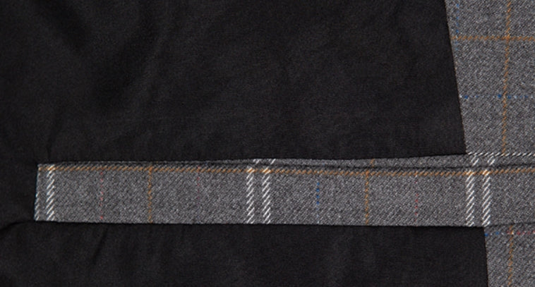 ベドインベド(BADINBAD) ICONIC CHECK JACKET_GREY