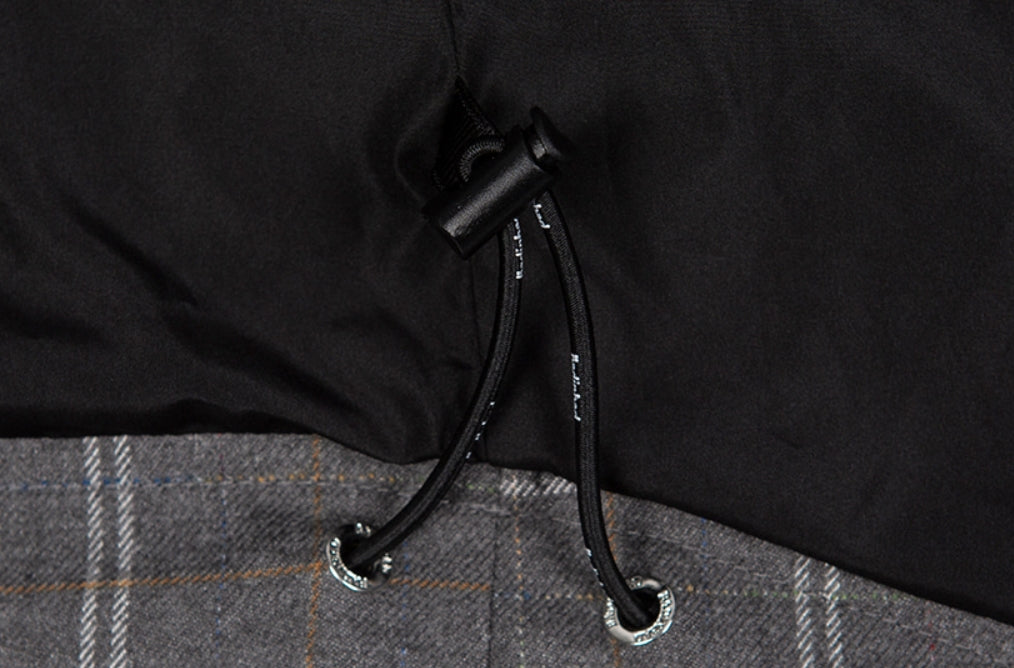 ベドインベド(BADINBAD) ICONIC CHECK JACKET_GREY