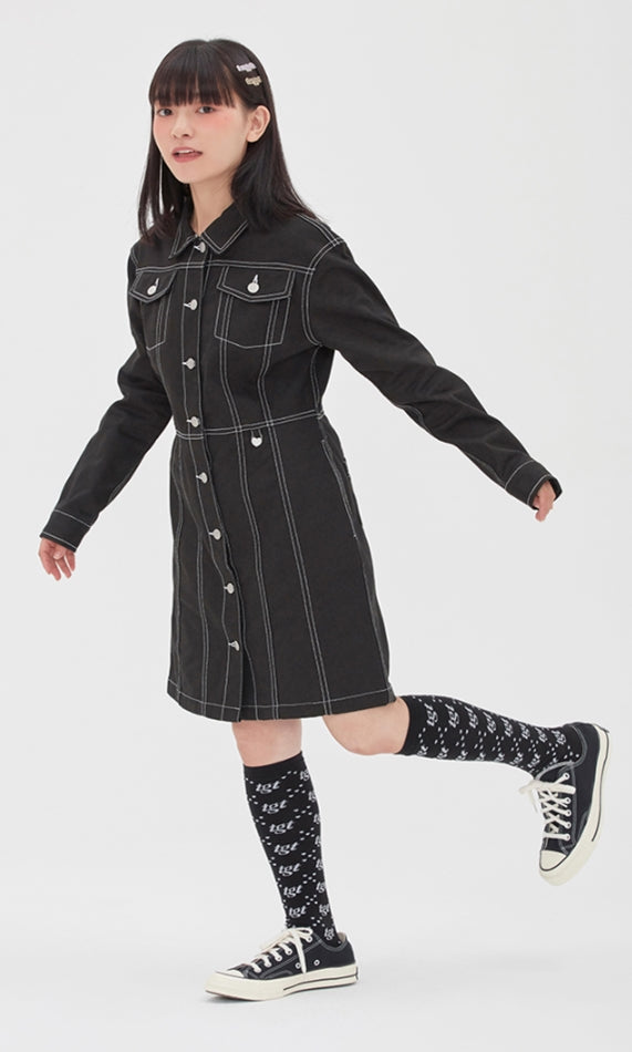 TARGETTO(ターゲット) TRUCKER ONE PIECE_BLACK