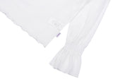 TARGETTO(ターゲット) FRILL LACE TURTLENECK_WHITE