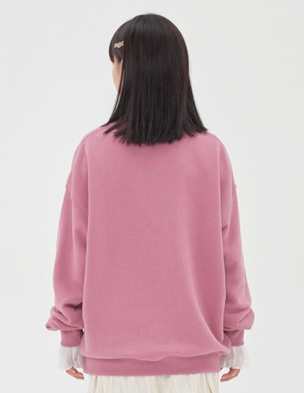 TARGETTO(ターゲット) DIARY CLUB SWEAT SHIRT_DARK PINK
