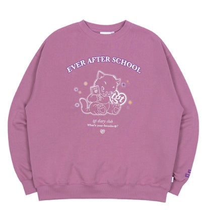 TARGETTO(ターゲット) DIARY CLUB SWEAT SHIRT_DARK PINK