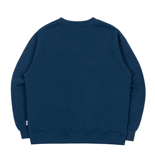 TARGETTO(ターゲット) NEO LOGO SWEAT SHIRT_DARK INDIGO