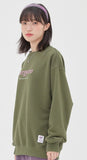 TARGETTO(ターゲット)  NEO LOGO SWEAT SHIRT_KHAKI