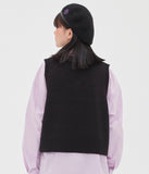 TARGETTO(ターゲット)  SCASI KNIT VEST_BLACK