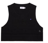 TARGETTO(ターゲット)  SCASI KNIT VEST_BLACK