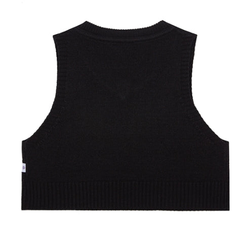 TARGETTO(ターゲット)  SCASI KNIT VEST_BLACK