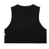 TARGETTO(ターゲット)  SCASI KNIT VEST_BLACK