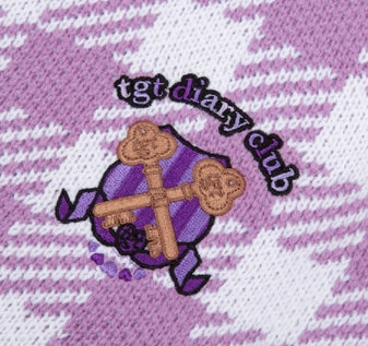 TARGETTO(ターゲット) GINGHAM CHECK CARDIGAN_LIGHT PURPLE