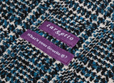 TARGETTO(ターゲット) TWEED CHECK CARDIGAN_BLUE GREEN