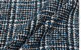 TARGETTO(ターゲット) TWEED CHECK CARDIGAN_BLUE GREEN
