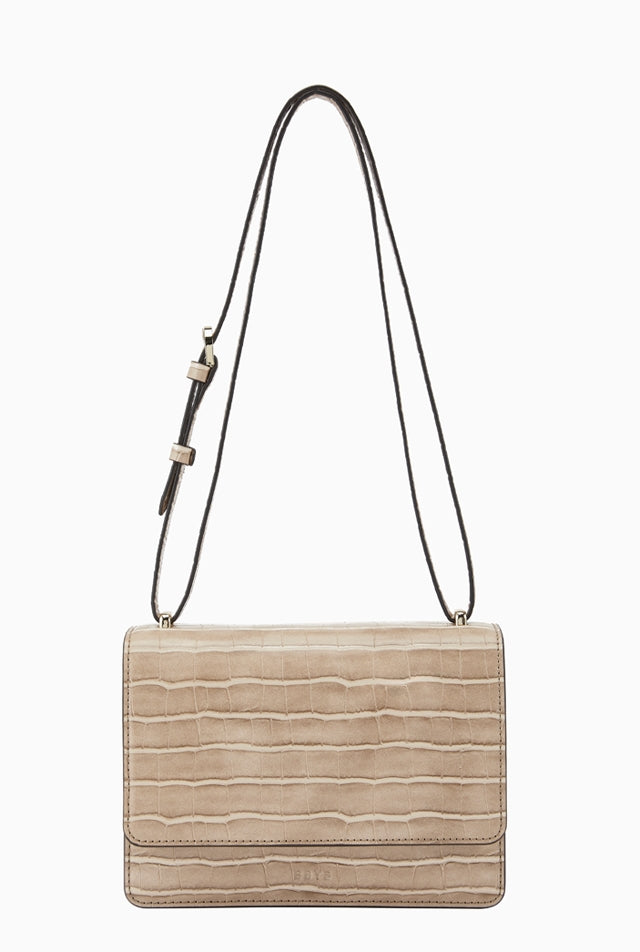 BBYB(ビービーワイビー)  Croc Heather Bag (Hazelnut)