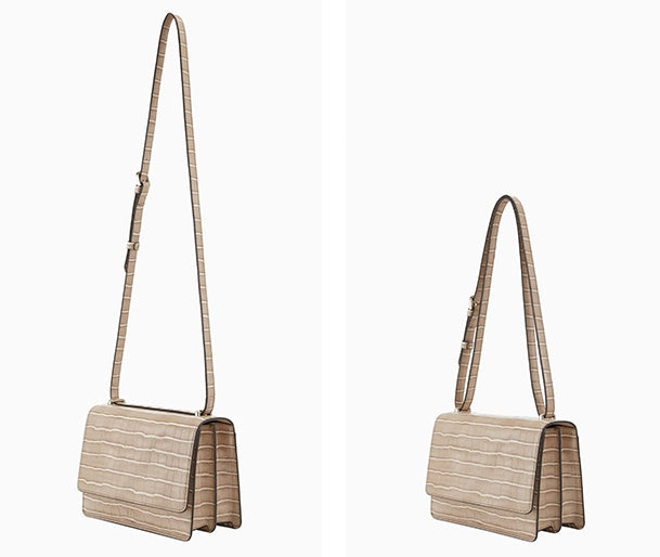BBYB(ビービーワイビー)  Croc Heather Bag (Hazelnut)