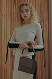 BBYB(ビービーワイビー)  Croc Lily Bag (Chestnut Brown)
