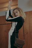 BBYB(ビービーワイビー)  Croc Lily Bag (Chestnut Brown)