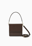 BBYB(ビービーワイビー)  Croc Lily Bag (Chestnut Brown)