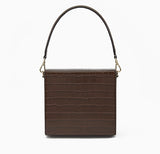 BBYB(ビービーワイビー)  Croc Lily Bag (Chestnut Brown)
