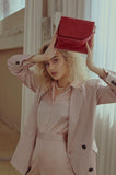 BBYB(ビービーワイビー)  Croc Lily Bag (Samba Red)