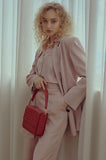 BBYB(ビービーワイビー)  Croc Lily Bag (Samba Red)