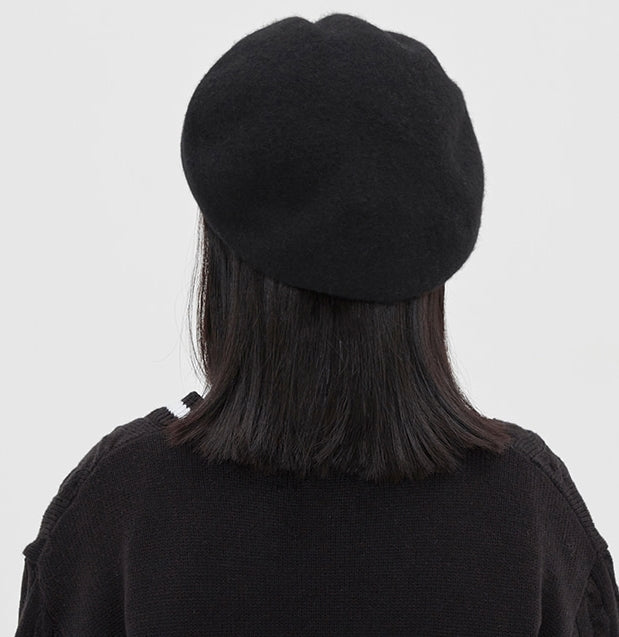 TARGETTO(ターゲット)  HEART LOGO BERET_BLACK
