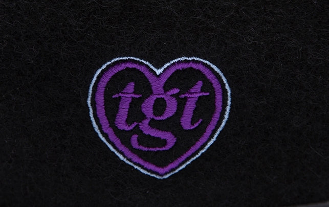 TARGETTO(ターゲット)  HEART LOGO BERET_BLACK