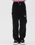 TARGETTO(ターゲット)  CORDUROY WIDE CARGO PANTS_BLACK