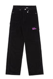 TARGETTO(ターゲット)  CORDUROY WIDE CARGO PANTS_BLACK