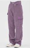 TARGETTO(ターゲット)  CORDUROY WIDE CARGO PANTS_LIGHT PURPLE