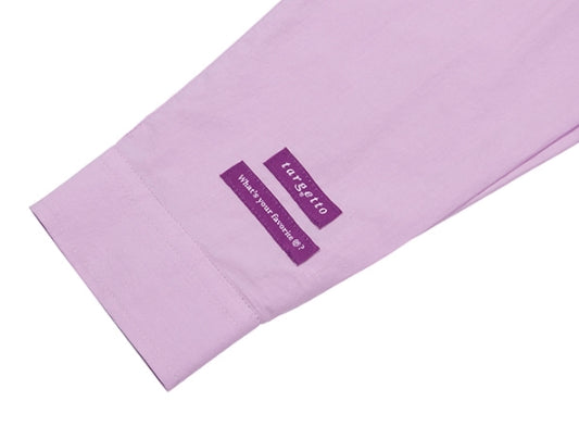 TARGETTO(ターゲット)  RIBBON TIE SHIRT_LIGHT PURPLE