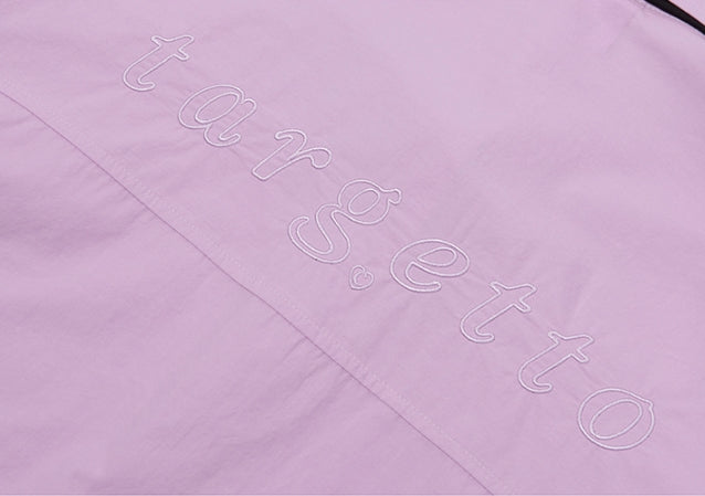 TARGETTO(ターゲット)  RIBBON TIE SHIRT_LIGHT PURPLE