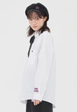 TARGETTO(ターゲット)  RIBBON TIE SHIRT_WHITE
